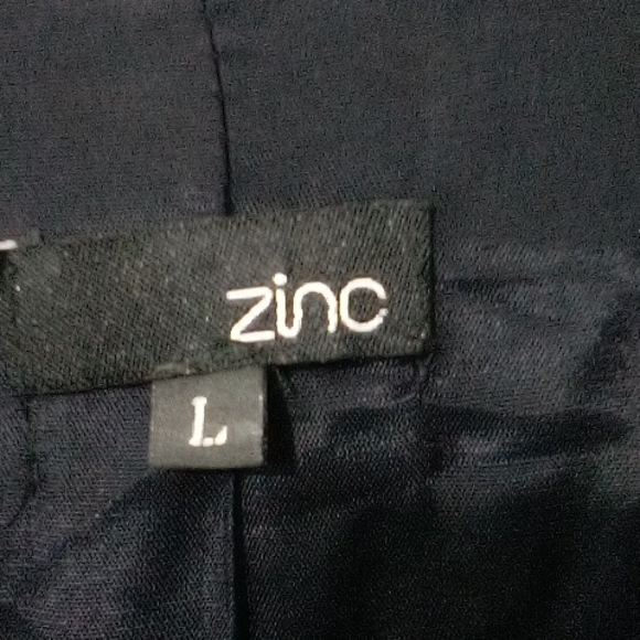 White black floral print fitted blazer jacket - Picture 3 of 5